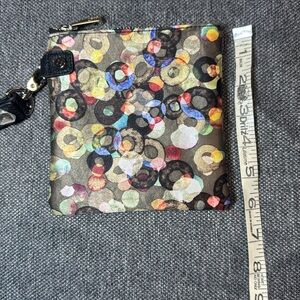 Colorful Circle Pattern New Jewell by Thirty-one Wristlet